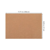 50 Pieces Heavy Duty Khaki Cardboard Sheets Chipboard for Scrapbooking, Crafts, Model Making and Art V1366-AZ2-W-19497