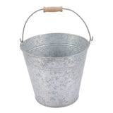 Metal Pail for Flowers Rustic Flower Bucket Gardening Plant Decor 1Pack V1370-AZ4-14804