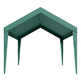 VEVORport Replacement Canopy, 6 x 3 m Potable Garage Tent Top Tarp, UV-Resistant & Waterproof V952-CKPB10X20FTMSHGRL001V0