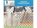 Tennis/Badminton/Squash Multi-Functional Backpack, 3-Way Carrying & Hidden Hook, Perfect for Court & V1385-WQB-WU-925-007