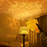Shower Lamp Waterproof Bathroom Lamp with 16 Colour Ocean Wave Projector V1263-JX-8069