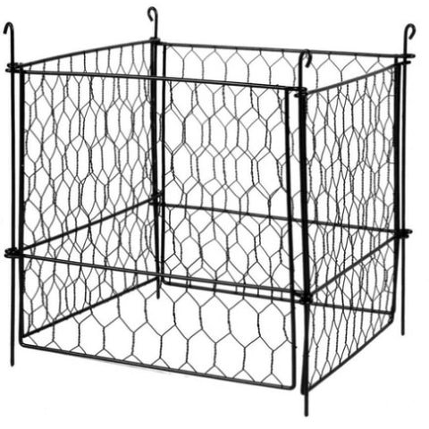 VEVOR 4 Pack Plant Protector from Animals, 13.4'' x 13.4'' Chicken Wire Plant Protector, Plant Cages V952-QBWZCL12YCHSE5ZGTV0