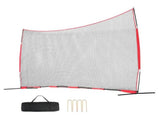 Barricade Backstop Net, 20x10 ft Ball Sports Barrier Netting, Portable Practice Equipment with Carry V952-DQW2010YC000EHXS0V0