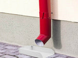 Aluminum Alloy Downspout Drain Tray for Rain Gutter Water Catch V1366-AZ2-W-17237