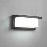 Modern Outdoor Wall Light LED 12W Waterproof IP65 Anthracite Aluminum Lighting Decoration Light for V1237-ZY-715-218