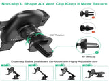 CHOETECH T536-S Fast Wireless Charging Car Mount Phone Holder V28-ELECHOT536S