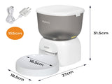 Pawz 4L Automatic Pet Feeder Dog Cat Wifi App PT1261-4L-WF
