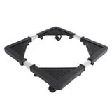 Adjustable Refrigerator Stand with 4 Locking Wheels Reduce Noise Furniture Dolly Mobile Roller for V1294-YM0710-3117230204111