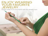 Bracelet Helper Tool with Hook - Fastener Helper Tool for Bracelet, Necklace, Jewelry, Watch - Rose, V1258-DP02-F-728