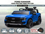 Kahuna Ford Ranger Electric Kids Ride On Car in Blue CAR-FRD-707-BU