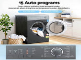 Devanti 7kg Tumble Dryer Vented 15 Auto Programs - Grey TD-C-7KG-GY