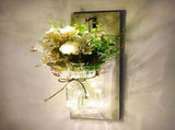 LED Mason Jar Wall Lights Indoor Outdoor Patio Vase Hanging Lights Home Wall Decorations V1294-YM0626-230221HR03-3