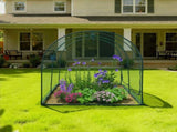 Crop 2.48 x 1.2 x 1.2 m Plant Protection Tent with Zippered Door, Wind-Resistant Tall Crop V952-ZZBHZ1PCS984ZQZ2F001V0