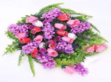 Artificial Flower with Lilacs Hyacinths Hydrangeas Spring Summer Floral Greenery V1294-YM0523-220323DY02-10
