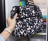 PACKIT Freezable Ice Lunch Bag Tote Food Storage Camping Travel Tiger - Wild Leopard V563-PKT-LH-WLG