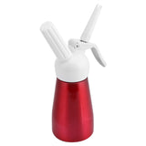 250mL Portable Red Aluminum Whipped Dessert Cream Butter Dispenser Whipper Foam Maker V1294-YM0722-JYA03290