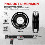 X-BULL 4WD Winch Recovery Kit 12Pcs Recovery Tracks Snatch Strap Soft Shackles Recovery Ring V211-AUEB-XBRK014