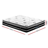 Giselle Bedding 35cm Mattress Cool Gel Memory Foam Queen MATTRESS-GALAXY-Q