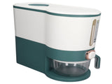 Rice Dispenser Household Food Grade Dry Sealed Grain Cereal Dispenser Bucket for Millet Black V1294-YM0706-3118230211114