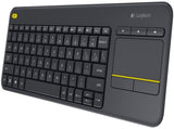 Logitech K400 PLUS Touch Wireless keyboard - Black V28-LOGKEYK400BK