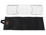 Folding Campfire Grill Portable Stainless Steel Barbeque Cooking Rack Grate Grid V1294-YM0901-3111200229711
