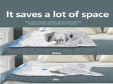 Vacuum Compressed Space Saving Storage Bags with Hand Pump Clothes Travel Organizer V1294-YM0901-JY03764-02