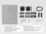 Air Bag Suspension Kit, Air Springs Suspension Bag Kit Compatible with 2014-2023 Dodge Ram 2500 2WD V952-AQQNXJTJ5000SLLB7V0