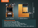 Fully Automatic Cup Sealing Machine, 500-650 Cups/H, Cup Sealer Machine for 190 mm Tall & 90/95 mm V952-QZDNCFKJJQZD03C9W001V3