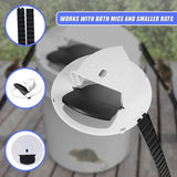 2 x Flip N Slide Bucket Lid Mouse Rat Trap Automatic Mouse Trap With Ladder Reusable V63-842071