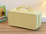 Personalized stylish and lightweight Light yellow mini suitcase for short trips V888-ELOSUNG25056