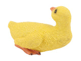 Duck Ornament Resin Weather Resistant Cute Vivid Expression Duck Statues Sculpture for Garden Yard V1294-YM0703-3111230035611