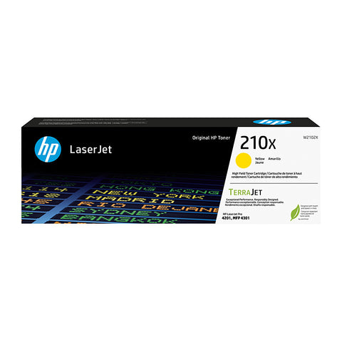 HP 210X Yellow Toner W2102X DS-HT210YX