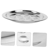 1Pack Snail Cookware Stainless Steel Plate for French Meal V1366-AZ2-W-20248