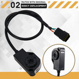 HXJS-4805D Electric Pedal Accelerator Coil Kit, 0-4.65V Output, 12-96V Input, Accelerator Control V1192-AZ-W-23070