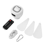 Camping Fan Rechargeable 8000mAh Battery Detachable Blades Remote Control 3 Speeds Portable Tent Fan V1294-YM0901-3119240068511