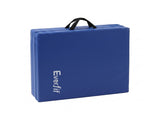 Everfit 180x60cm Gymnastics Mats Folding Exercise Floor Mat Portable 3 Fold Tumbling Mat Blue ECM-A-180-BL