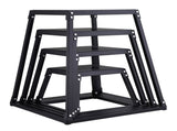 Plyometric Jump Boxes, 12/18/24/30 Inch Plyo Box, Platform and Jumping Agility Box, Anti-Slip V952-TXTD12YC18YCO57NNV0