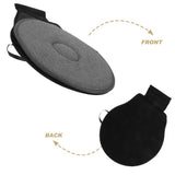 Lightweight Grey Swivel Seat Cushion for Car Enhanced Comfort and Style V1366-AZ2-W-12077
