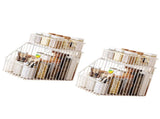 Under Sink Organizer Under Bathroom Storage Rack Multi Purpose Storage Shelves for Bathroom Kitchen V1294-YM0901-3118230403911