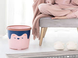 Trash Can Wastebasket Recycle Bin Cute Bear Pattern Large Capacity for Bathroom Bedroom Kitchen V1294-YM0716-3117220107213