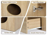 Artiss 185CM TV Unit with Cat House Storage Cabinet Pine FURNI-N-TV180-CAT-WD-AB