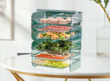 Multi Food Tray Multifunctional Strong Capacity Durable Vegetable Fruit Preparation Plate 6 V1294-YM0706-3118230214114