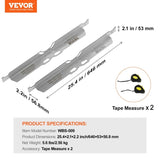Wheel Alignment Tool, 2-Pack Alignment Plates, Stainless Steel Wheel Alignment Tool Plate, V952-CLDWJJBXG0WZJ67CWV0