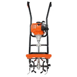 Tiller Cultivator Gas Powered, 31CC 4-Stroke Garden Cultivator, Tiller with 4 Steel Adjustable Front V952-RYGYJ31CCSCC2310JV0