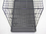 YES4PETS 30' Portable Foldable Dog Cat Rabbit Collapsible Crate Pet Cage with Blue Cover Mat V278-CR30WCOVER-BLUE-MAT