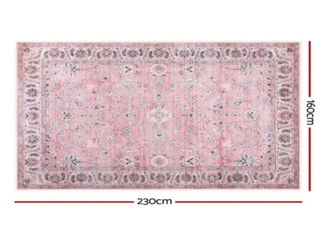 Artiss Floor Rug 160X230cm Large Washable Area Rug Vintage Living Room Carpet FLR-4858-160X230-PK