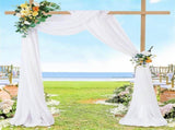 Heavy Duty Square Wedding Arch Wooden Backdrop Stand Balloon Floral Arch Frame V767-HQ-XJ122-V2