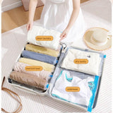 12-piece Vacuum Storage Bags Set- Heavy Duty Space V888-ELOSUNG53389