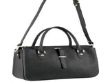 Morrissey Italian Womens Structured Leather Handbag Ladies Bag - Black V563-MO-3159-BLK