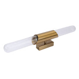 Wall Light Fixture Gold Brushed Metal Glass Lampshade Elegant Modern Wall Sconce with E26 Socket V1294-YM0901-3119240131411